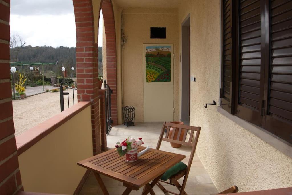 Casa Vacanze Podere San Giusto Volterra Kültér fotó