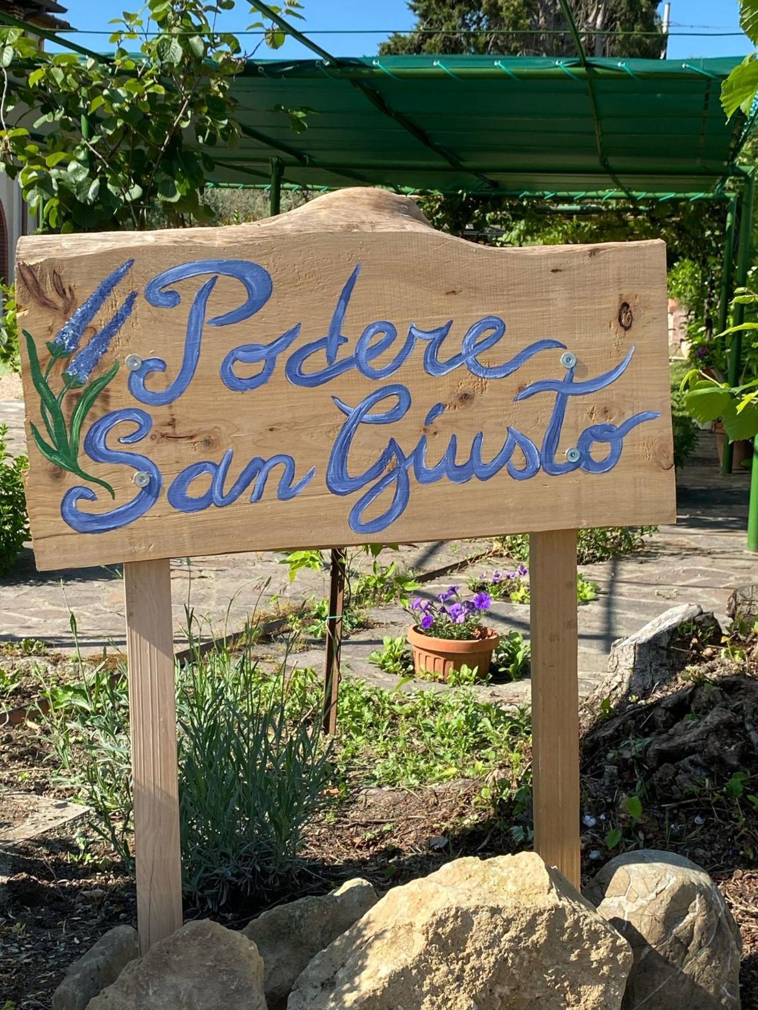 Casa Vacanze Podere San Giusto Volterra Kültér fotó