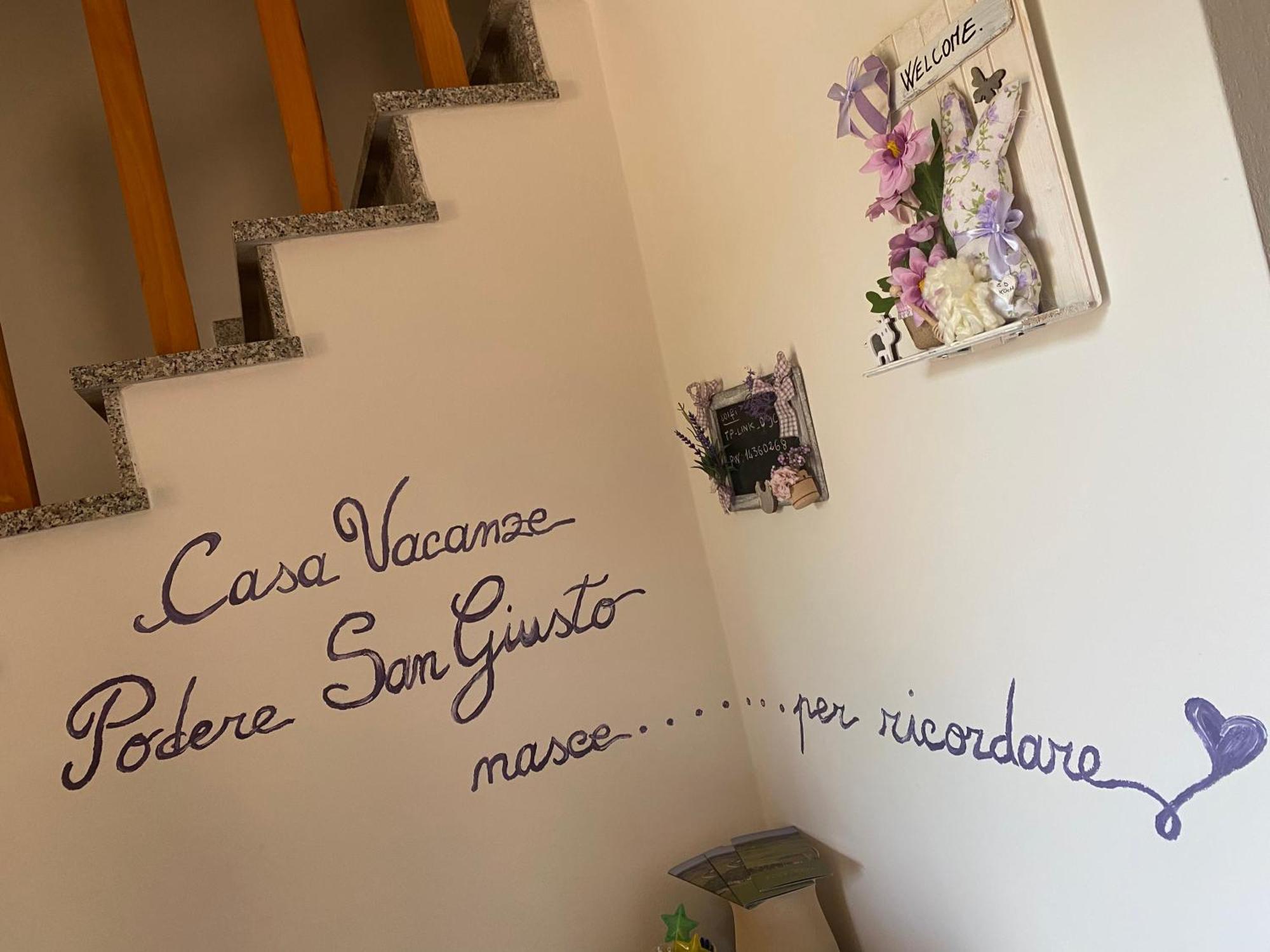 Casa Vacanze Podere San Giusto Volterra Kültér fotó